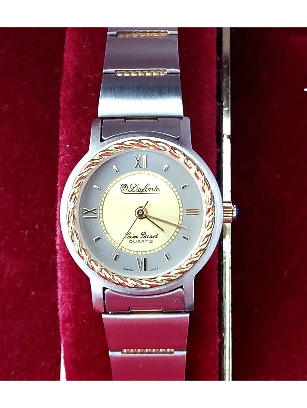 Rare Dufonte Lucien Piccard Cleopatra Women's Dress Watch